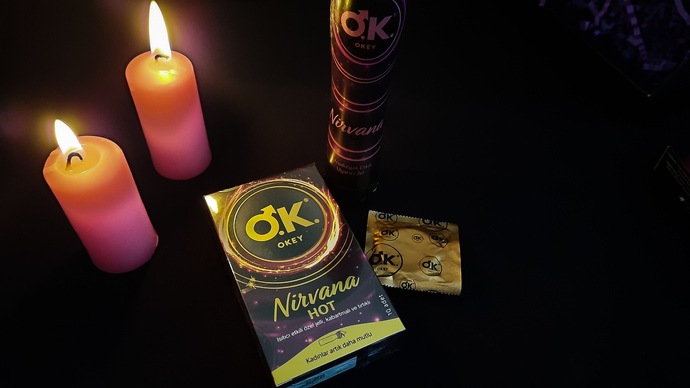 OKEY Nirvana Hot ve OKEY Nirvana Afrodizyak Etkili Uyarıcı Jel