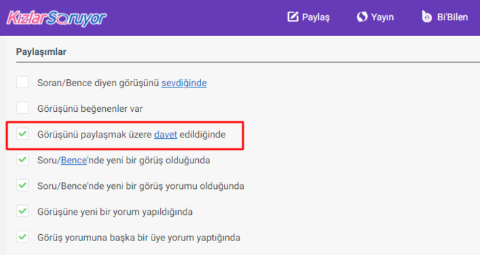 Bildirimleri Aktifleştirme Vakti: Artık Sorulara Davet, Karşılıklı Takipleşen KScanlar Arasında Olacak! 📢