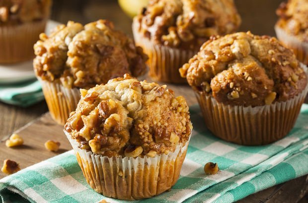 Tatlı Yiyelim Tatlı Konuşalım Diyorum ve Muzlu & Cevizli Muffin Tarifimi Sizlerle Paylaşıyorum!
