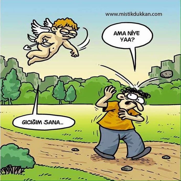 La bana gelen Eros manyak oluyor