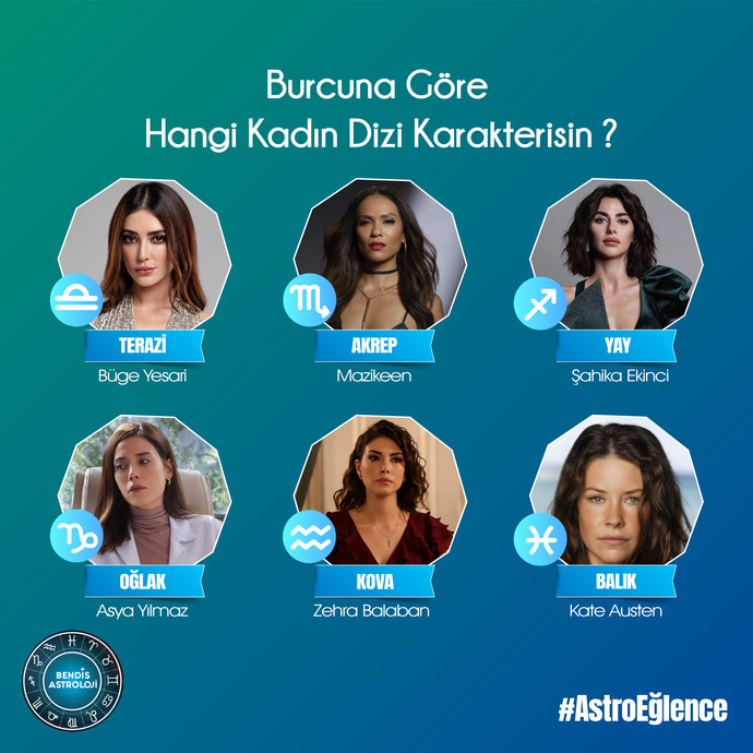 Burcuna Göre Hangi Kadın Dizi Karakterisin? PART 1