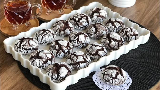Görüntüsüyle Yürekleri Çatlatan Çatlak Browni Kurabiye Tarifimi Veriyorum! 🍪🎉