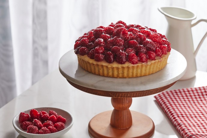 Yemeye Doyamayacaksınız: Bugün Ahududulu&Beyaz Çikolatalı Tart Yapıyoruz!