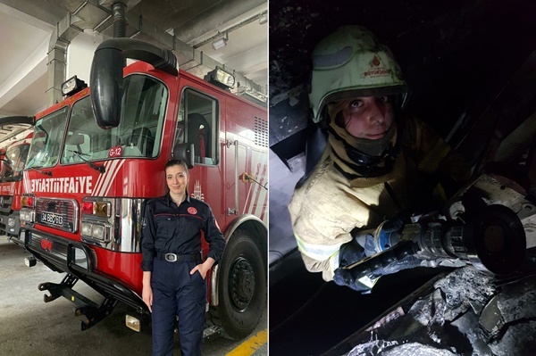 Sadece Pes Edersen Yenilirsin! İtfaiyeci Merve Taşçı Yalnız Alevlerle Değil Önyargılarla da Mücadele Ediyor👩🏻🚒 🚒 🧯