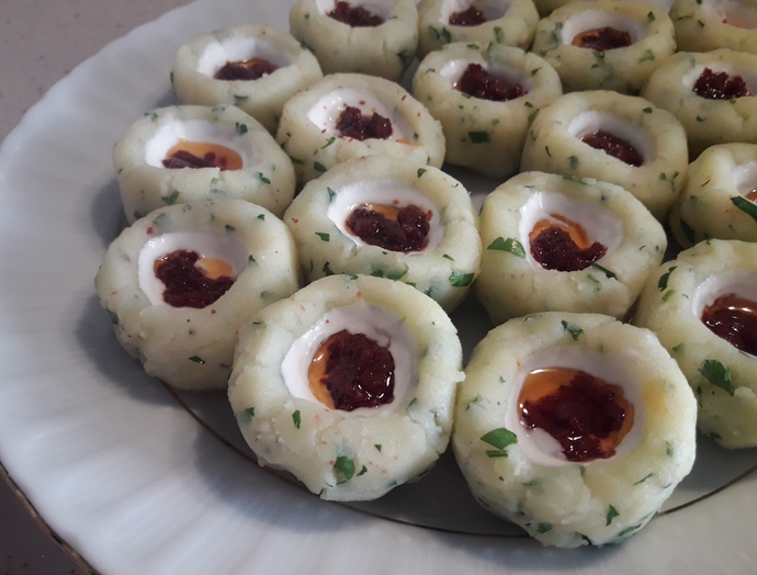 Yapıldığı Anda Biten Pratik Patates Mantısı Tarifimi Veriyorumm 😋🍛