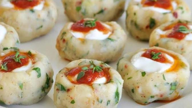 Yapıldığı Anda Biten Pratik Patates Mantısı Tarifimi Veriyorumm 😋🍛