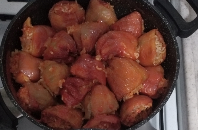 İftar Sofraları İçin Kuru Dolmalık Biber Tarifi ile Geldim!🤭🥰