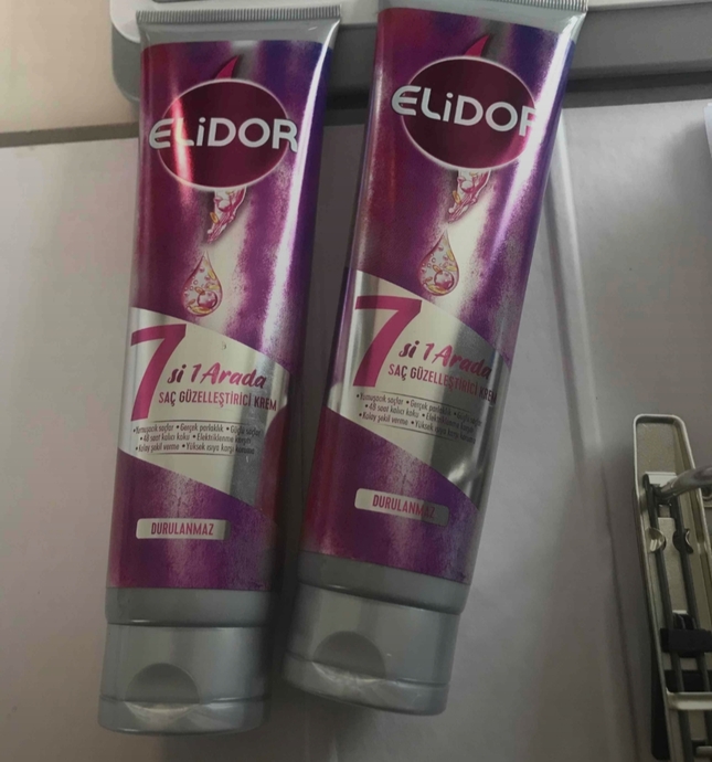 Elidor 7si 1 Arada Saç Güzelleştirici Kremi Deniyorum!