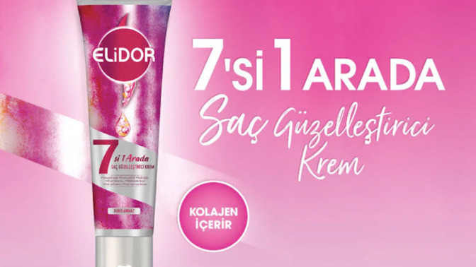 Elidor 7'si 1 Arada Saç Güzelleştirici Krem'i Deniyorum!