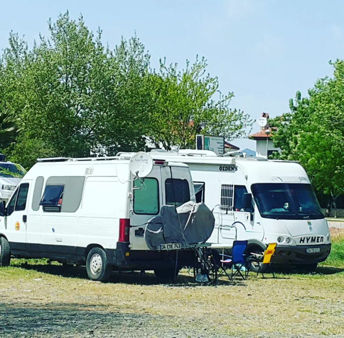 Dalyan karavan park alanı