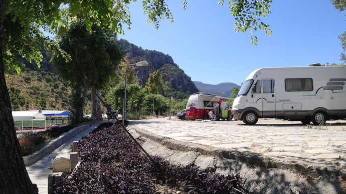 Dalyan karavan park alanı