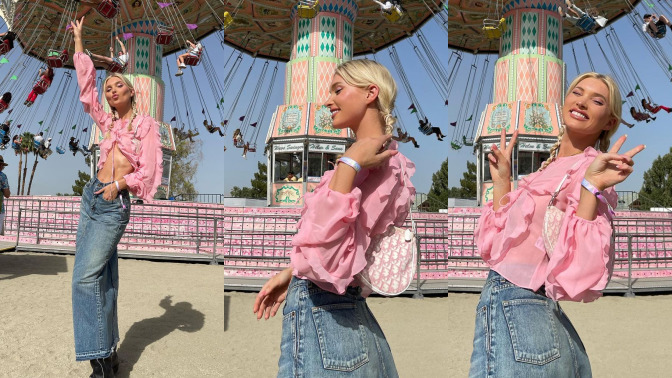 Elsa Hosk Coachella 2022
