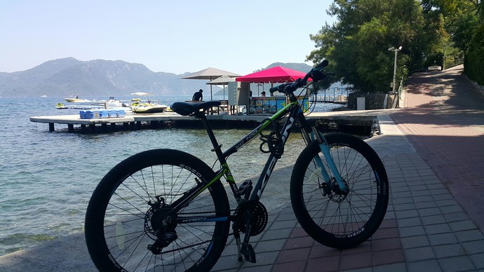 Marmaris İçmeler bisiklet yolu