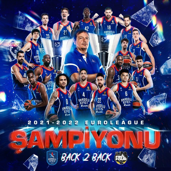 Anadolu Efesin 2. EuroLeague Şampiyonluğunu Sizler için Hazırladım
