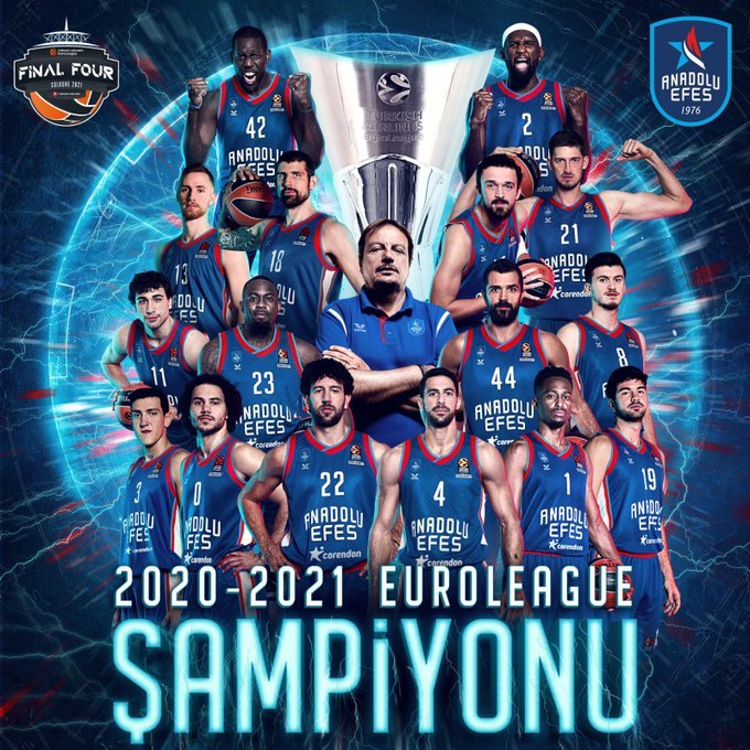 Anadolu Efesin 2. EuroLeague Şampiyonluğunu Sizler için Hazırladım