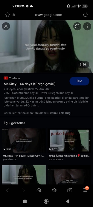 Sözleri dehşet verici