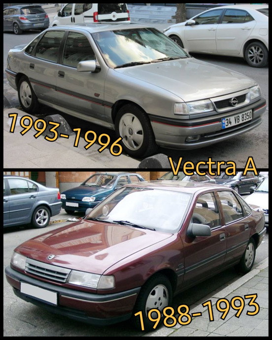 Opelin GM Bünyesinden Çıkan Vectra Serisi Efsanesini Tanıyalım!
