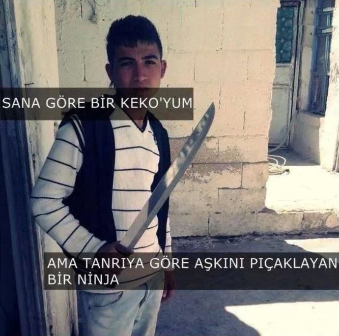 Yazık kafasına