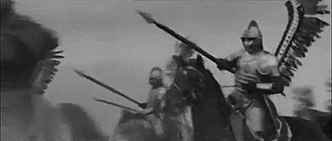 Türklere Karşı Hücum Eden Kanatlı Hussarlar