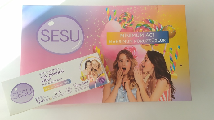 Sesu Tüy Dökücü Krem