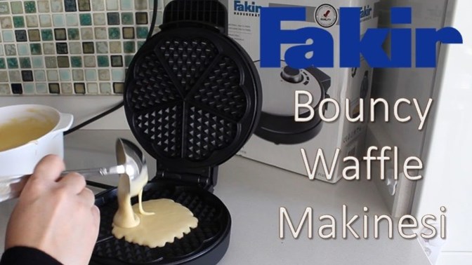 Herkes Toplansın: Fakir Bouncy Waffle Makinesi Deneyimimi Sizlerle Paylaşıyorum!🎉