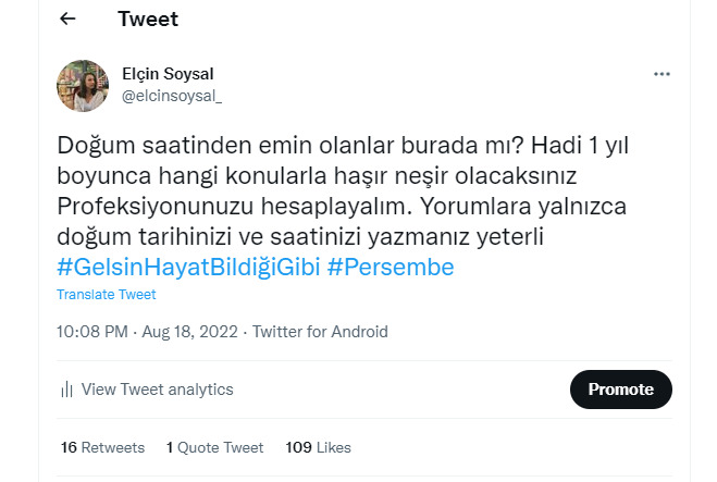 22 Ağustos Haftalık Burç Yorumları