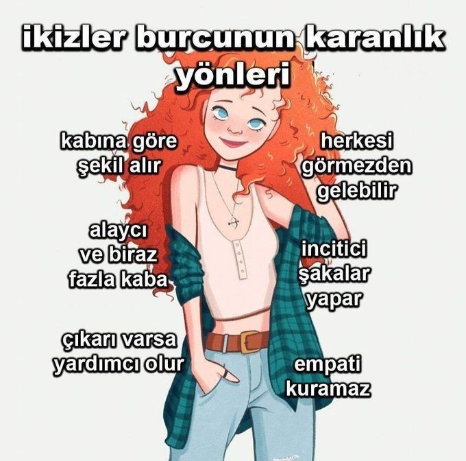 Delinin Delisi İkizler Burcunu Tanıyalım ♊👯