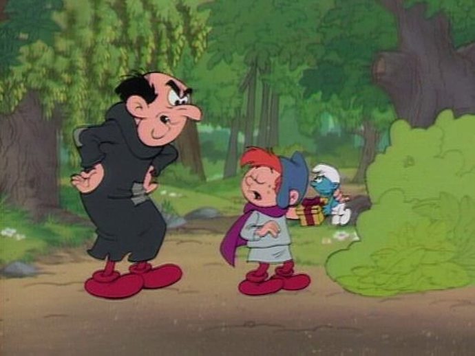 Gargamel, Çırak Miskin ve Şakacı Şirin
