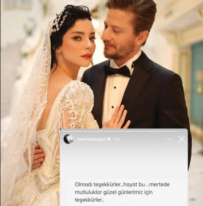 Merve Boluğur ve Mert Aydın