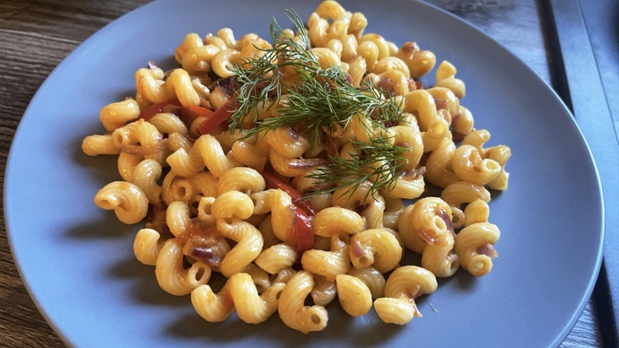Gelin Sizle Napolitan Sos Deneyelim : Napolitan Soslu Makarna 🍝🔪