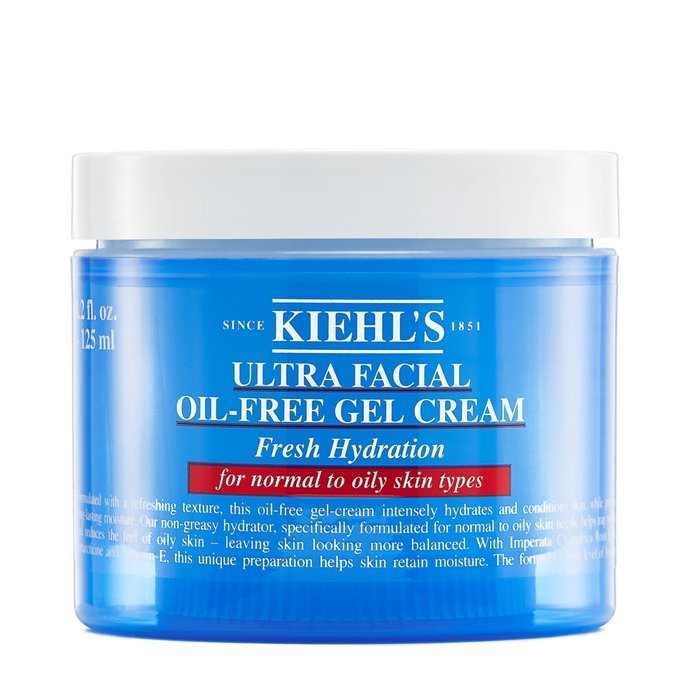 Kiehs Ultra Facial Oil-Free Jel Krem, yağlı cilt tipleri için harika bir alternatiftir.