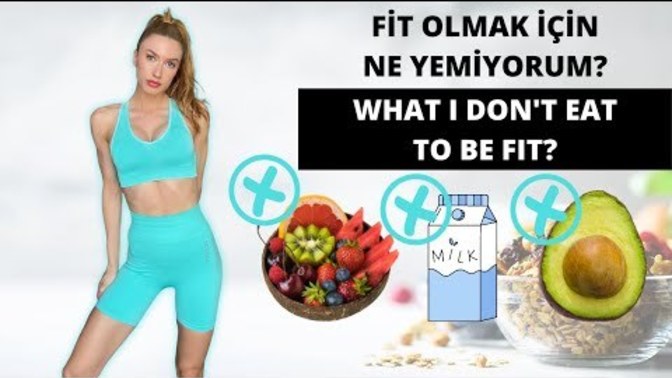 Sadece Sağlıklı Yiyecekler Yiyerek, Fit Bir Vücuda Sahip Olamayız. Fit Olmak İçin, 1 Günde Neler Yemiyorum?