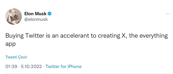 Elon Muskın İlgili Twiti