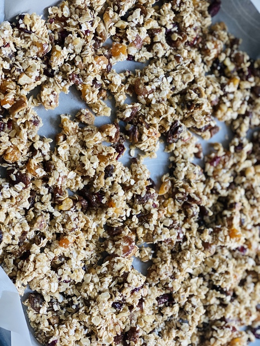 Evde Kendi Sağlıklı Tahıl Karışımınızı Yapmanız Mümkün: Granola Tarifi