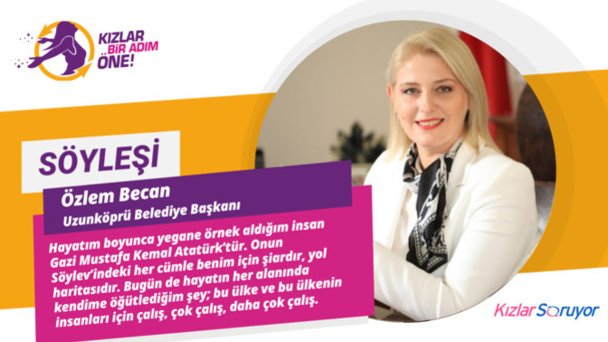 Trakya'nın Tek Kadın Belediye Başkanı Özlem Becan Politikada Kadın Olma Deneyimini Paylaştı!