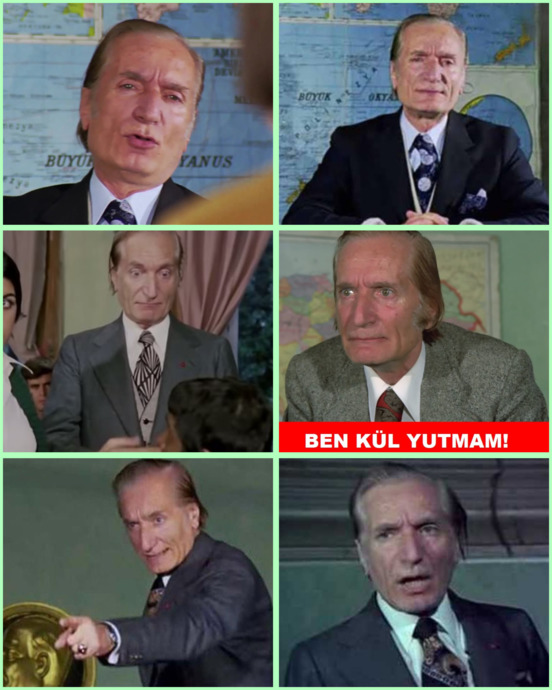 Hababam Sınıfı öğretmenleri ve Canlandıran Oyuncular