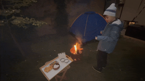 Kışın kamp yapmak gibisi yok! 🏕