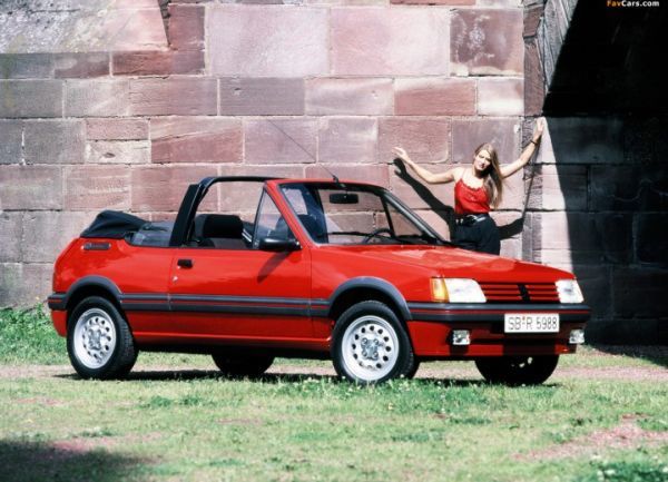 Otoban Faresi Peugeot 205