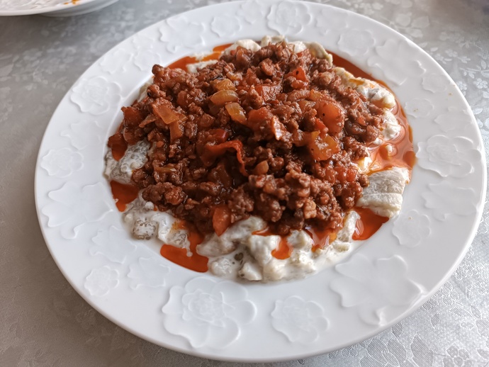 Gaziantep Mutfağından: Kıymalı Alinazik Kebabı