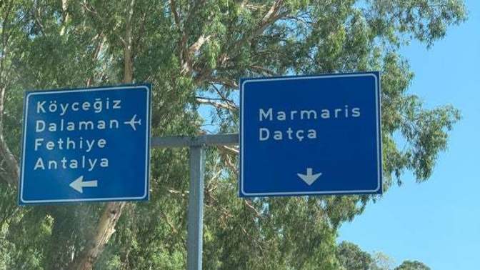 O Meşhur Yol Ayrımının Eşsiz Güzelliğe Giden Yeri "Marmaris"