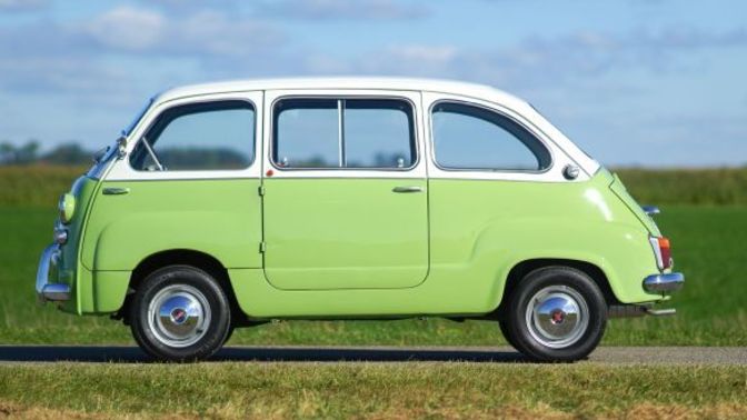 Dünyanın En İlginç Tasarımlı Arabalarından Biri: Fiat 600 Mutlipla