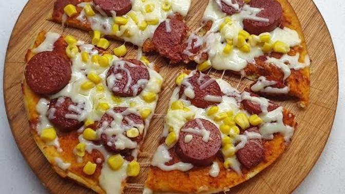 Hem Pratik Hem Kalorisiz: Yulaflı Pizza Tarifi Veriyorum!