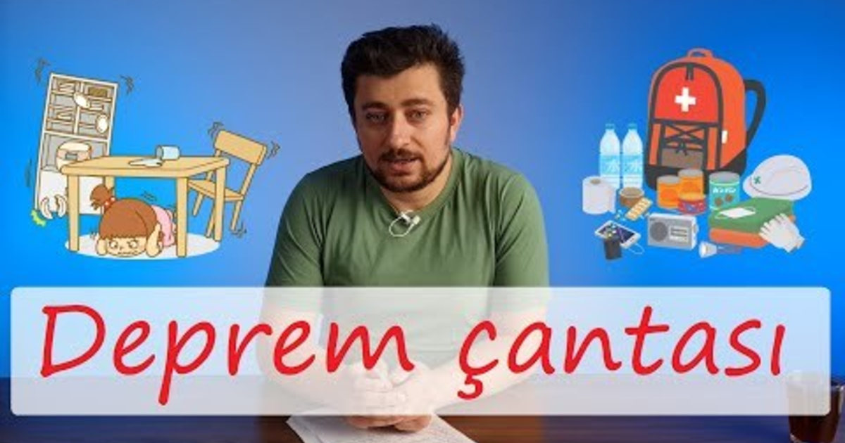 Deprem ve Doğal Afetler İçin Önlemleriniz Var mı? Videolarla Anlattım ...