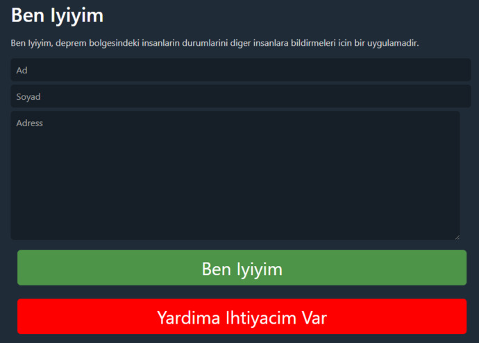 Ben İyiyim