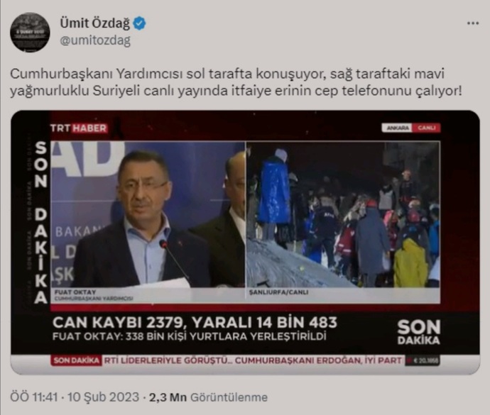 Deprem Boyunca Çıkan Yalan Haberlerden Bazıları