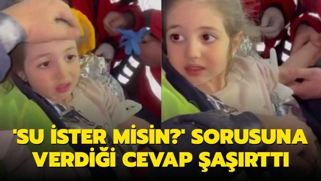 su içer misin