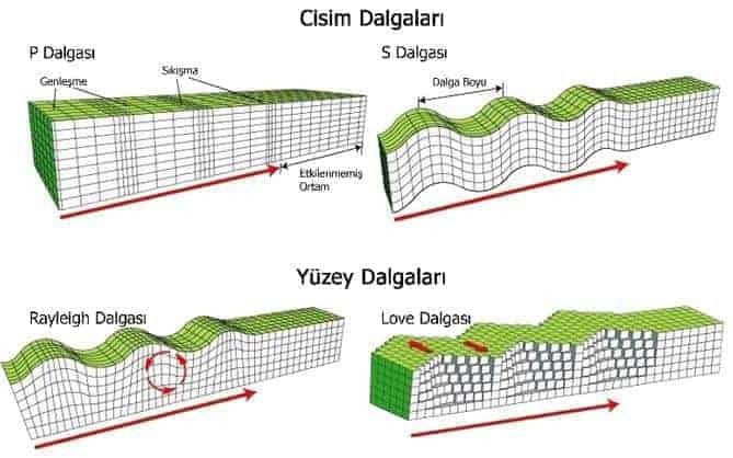 Cisim ve Yüzey Dalgaları