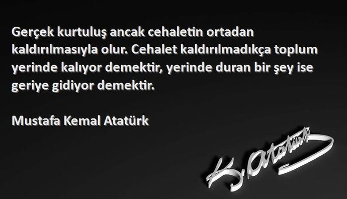 Rahmet ve minnetle...