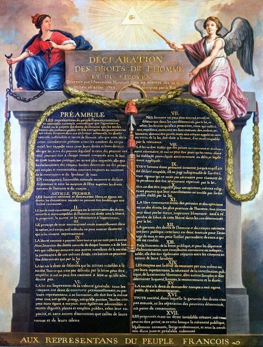 İnsan hakları ve yurttaşlık bildirgesi.