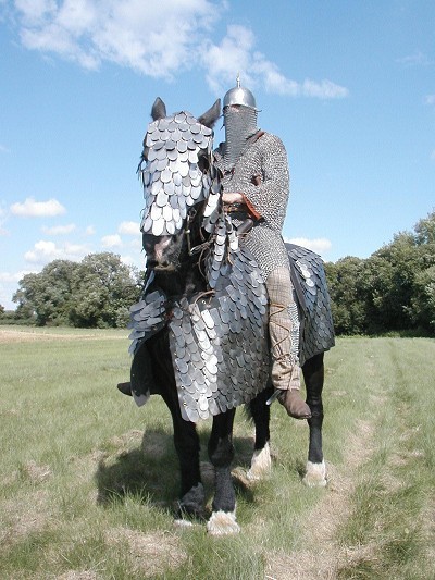 Bir Cataphract Askeri